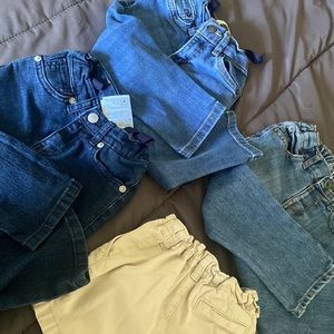 Toddler jeans and shorts